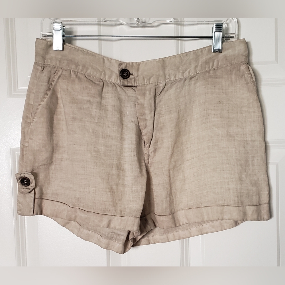 ELAN 100% RAMIE SUMMER SHORTS